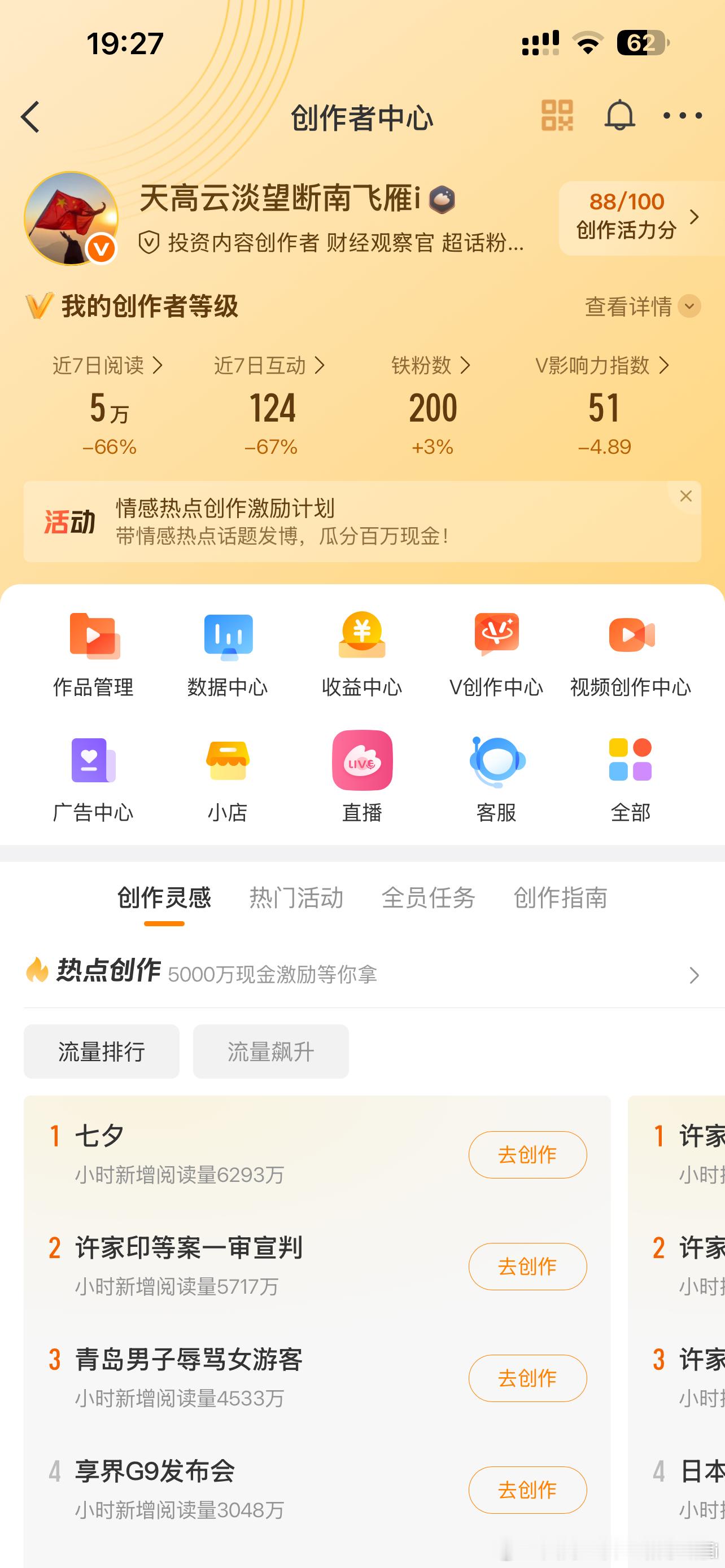 生活手记记录一下，200个铁粉了！距离1000更进一步！未来可期现货黄金