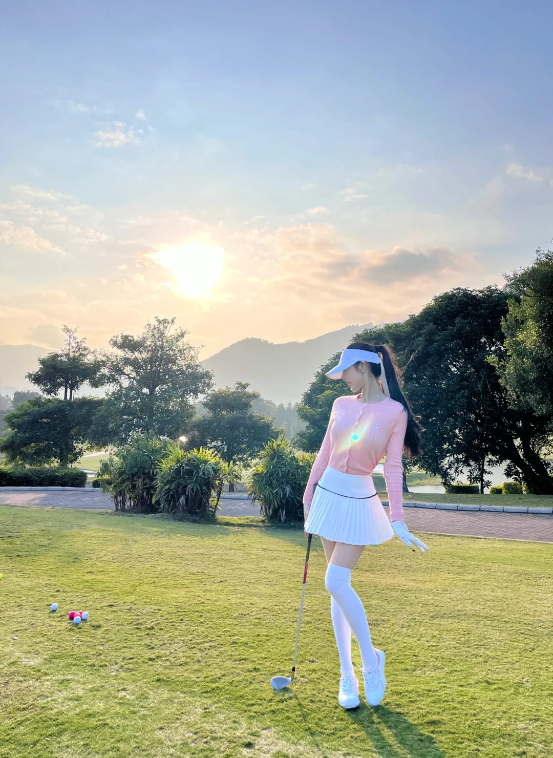 今天是元气满满的运动|高尔夫气质穿搭💗