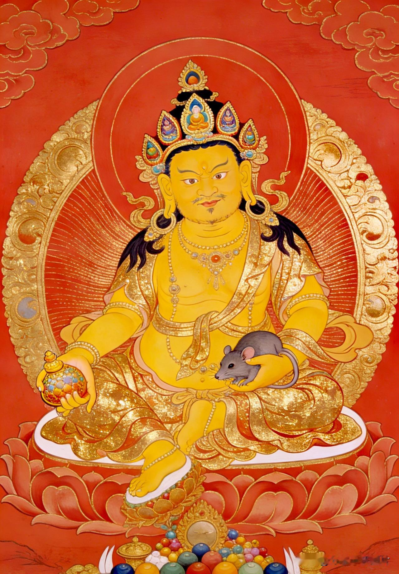 一见财神，富贵一生。