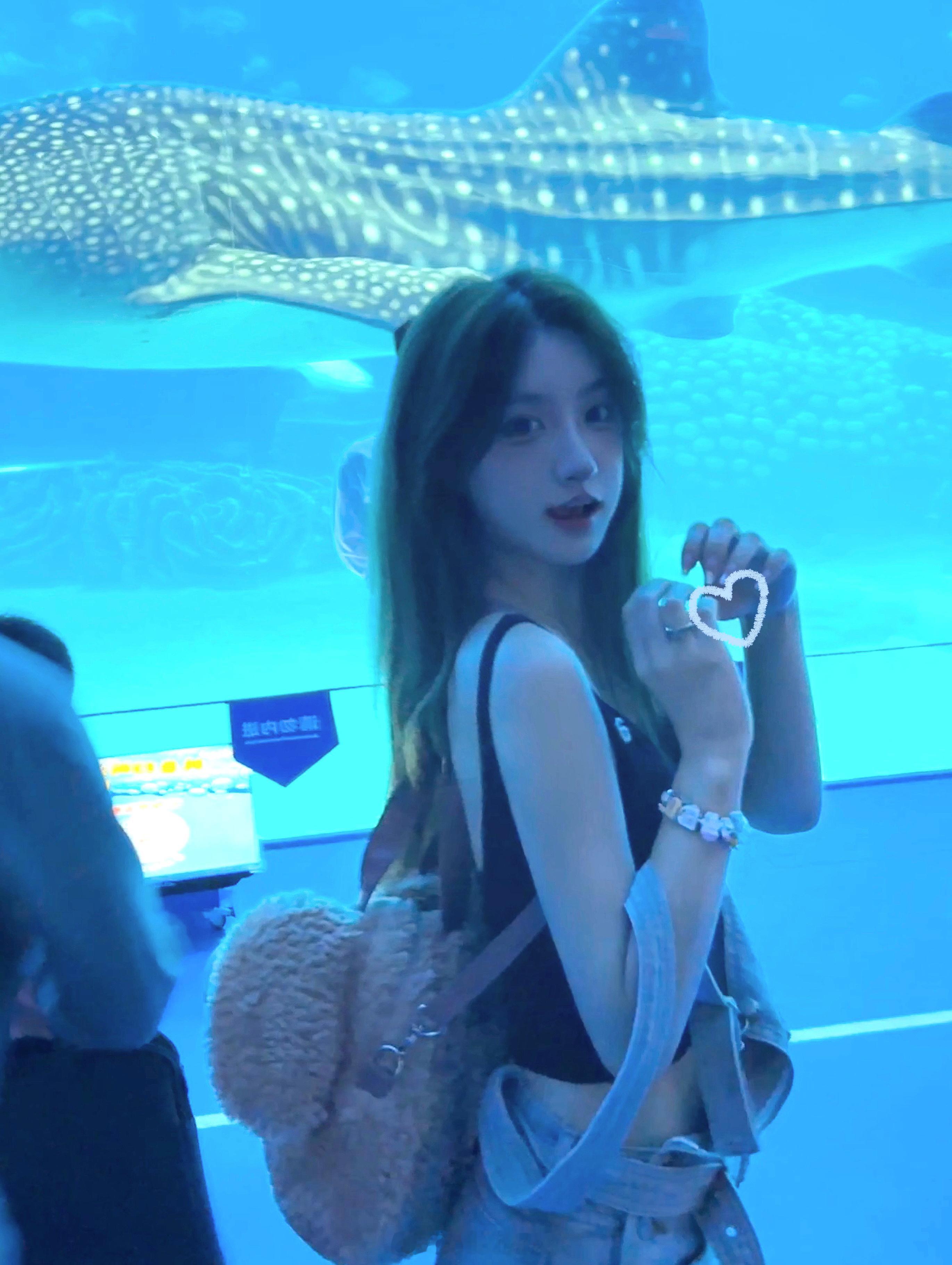 每次去海洋公园都想许愿希望自己健康幸福 ​​​