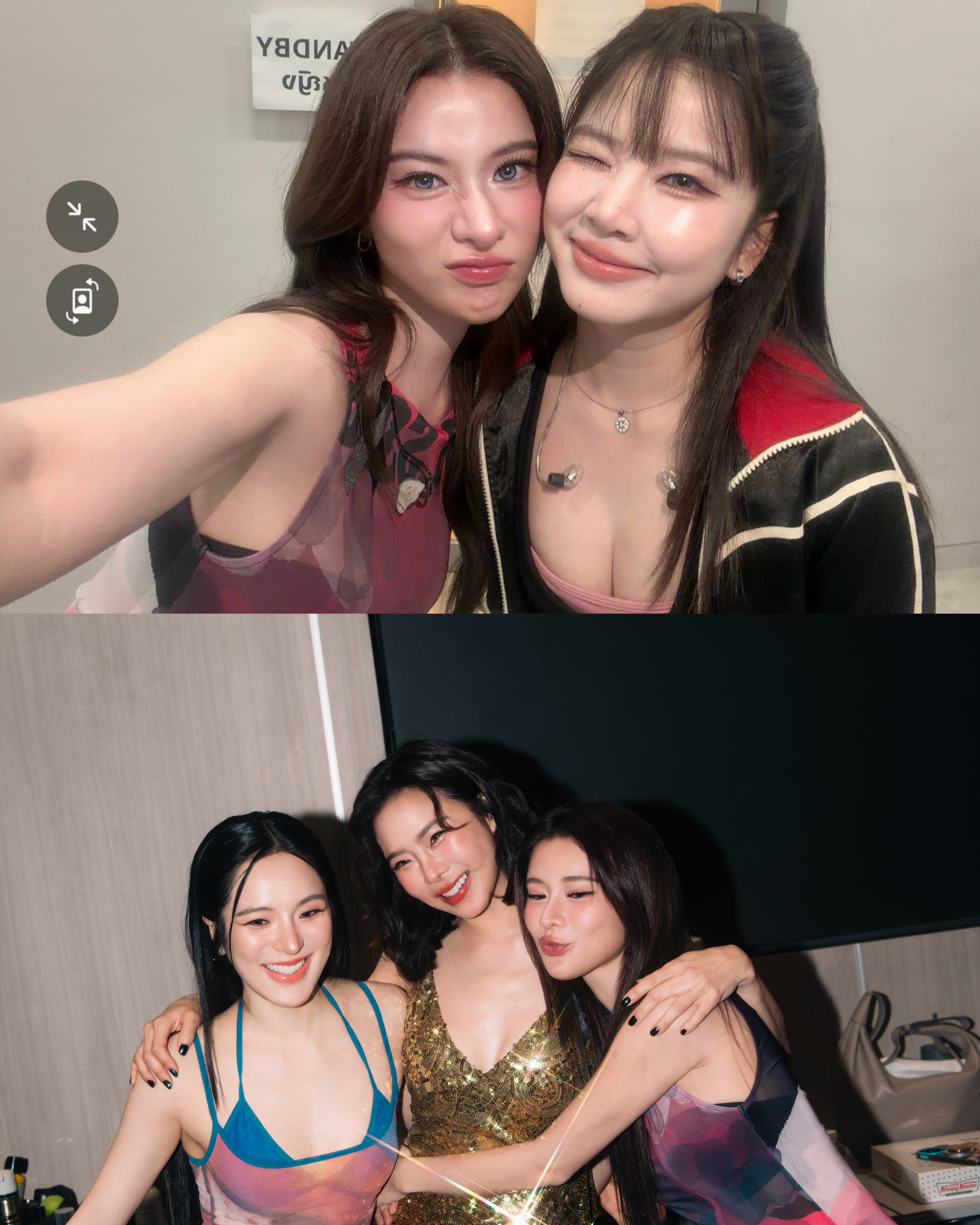 妈咪ig更的GDH合照😋 