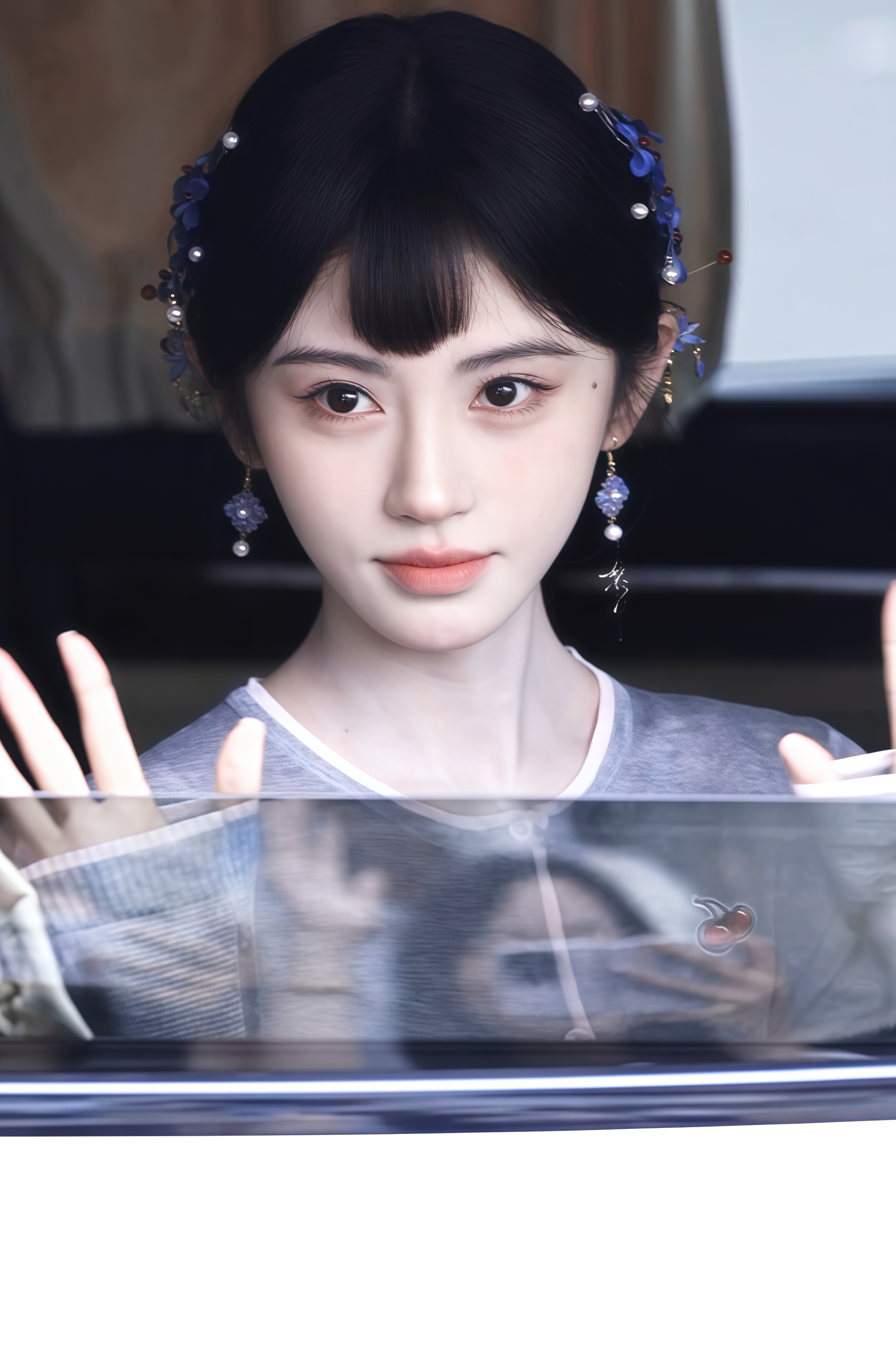今日出妆-超级萌的小猫-鞠婧祎苏绿夏