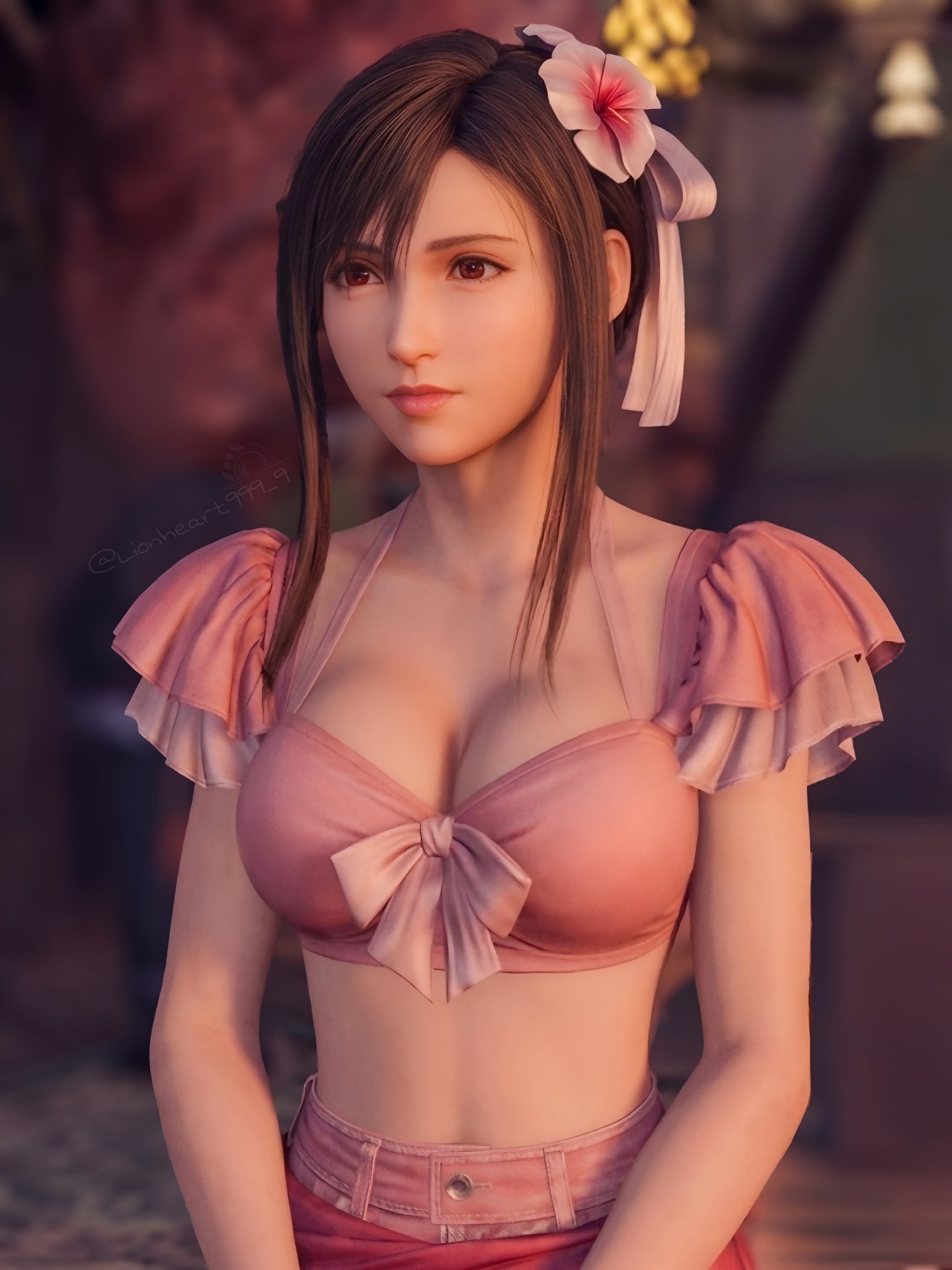 蒂法你怎么穿着爱丽丝的衣服？你把她怎么了蒂法最终幻想7重生