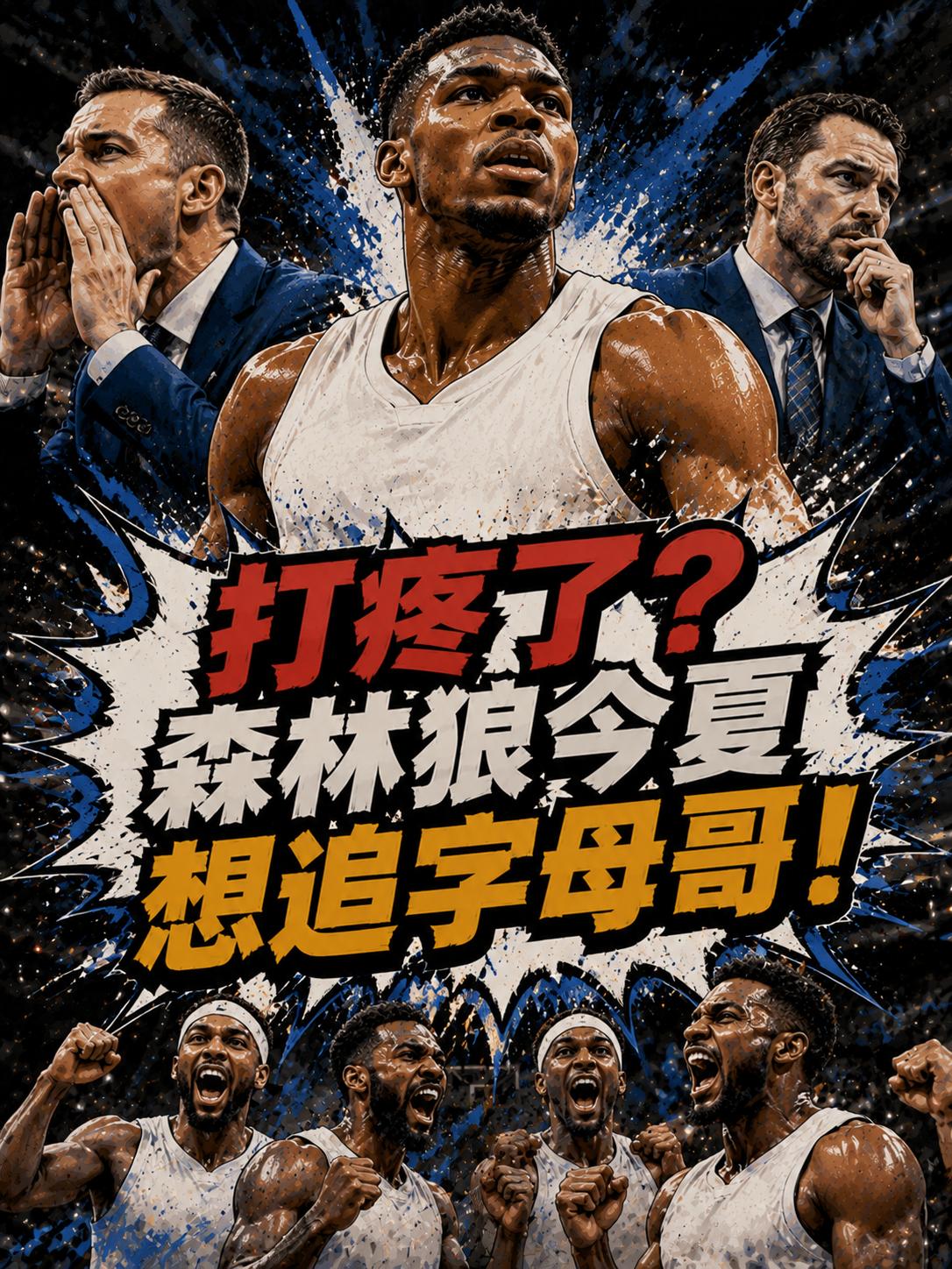 彻底被打疼了！森林狼今夏预计重启字母哥交易谈判，想要组成华子+字母组合！这不，根