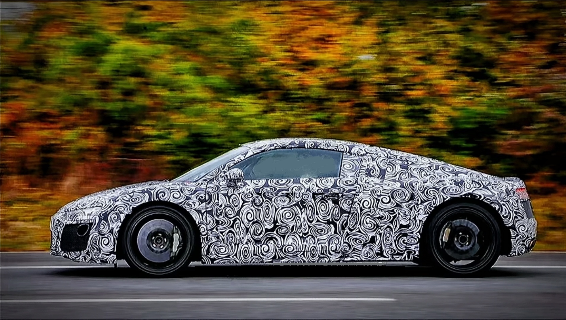 波波的小道消息 据传奥迪重启R8跑车项目全新一代奥迪R8有望搭载V8双涡轮+电机