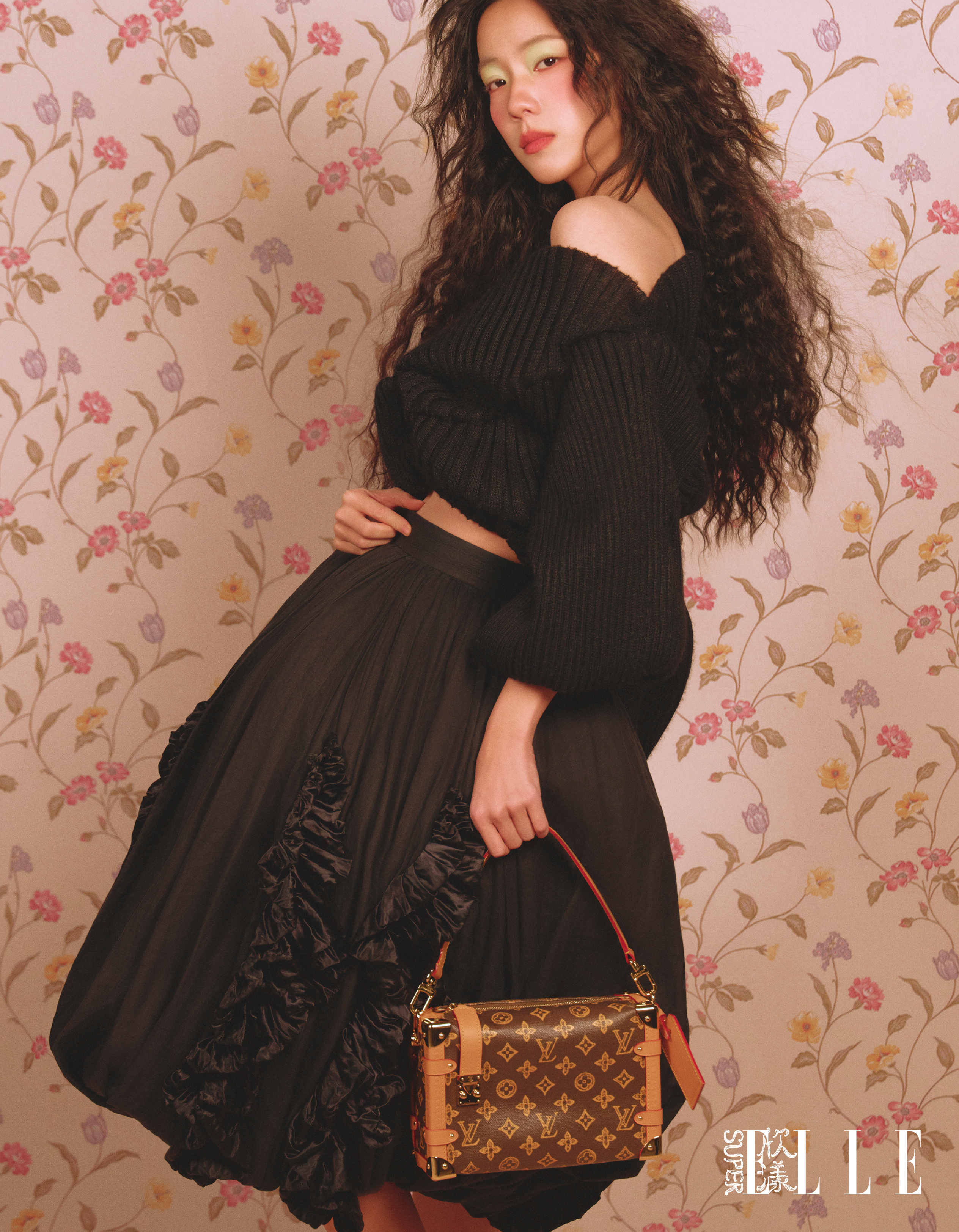 SuperELLE3月刊封面庄达菲SuperELLE向春而行庄达菲解锁Super