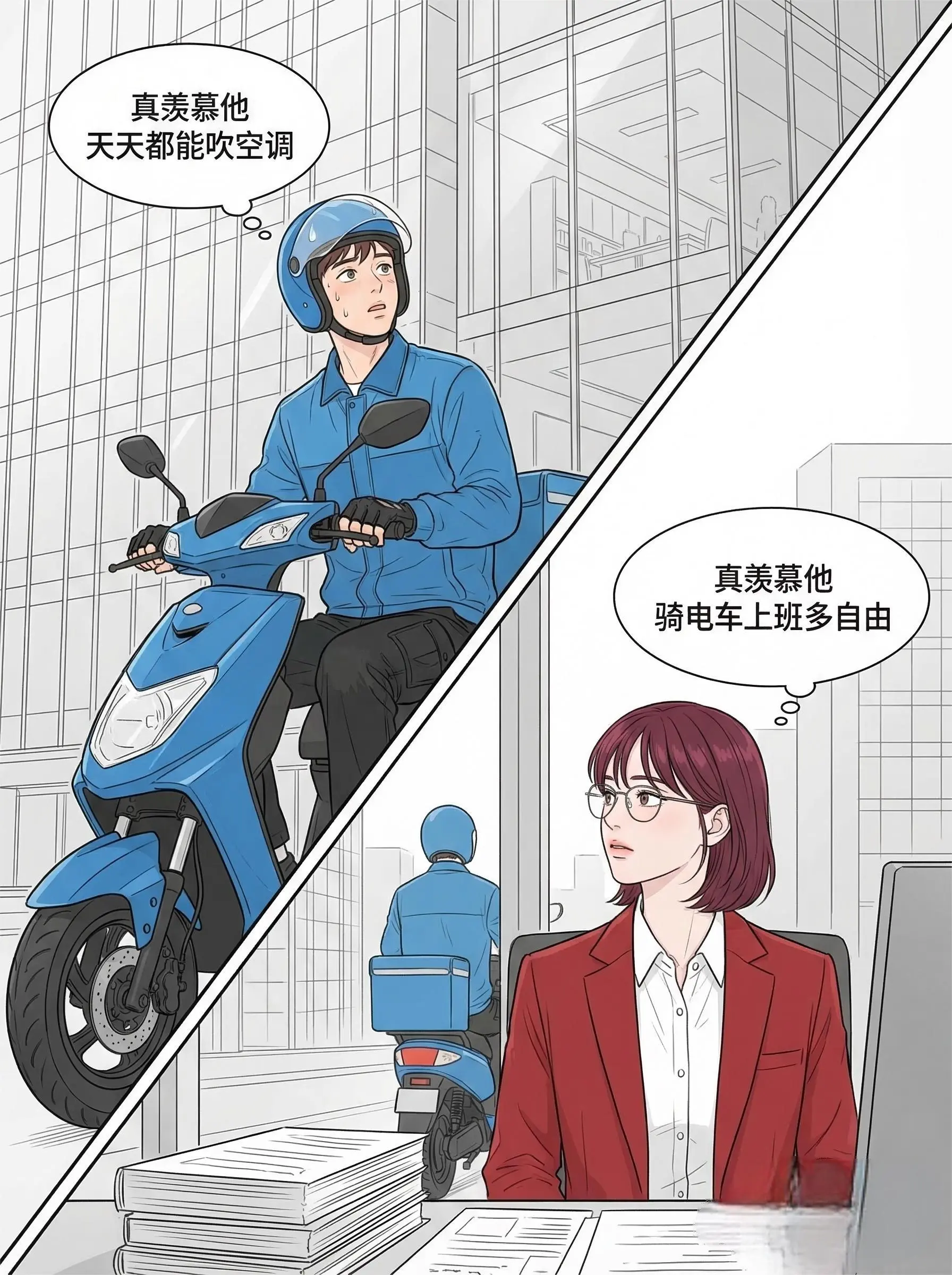 不必仰慕谁，自己亦是风景！