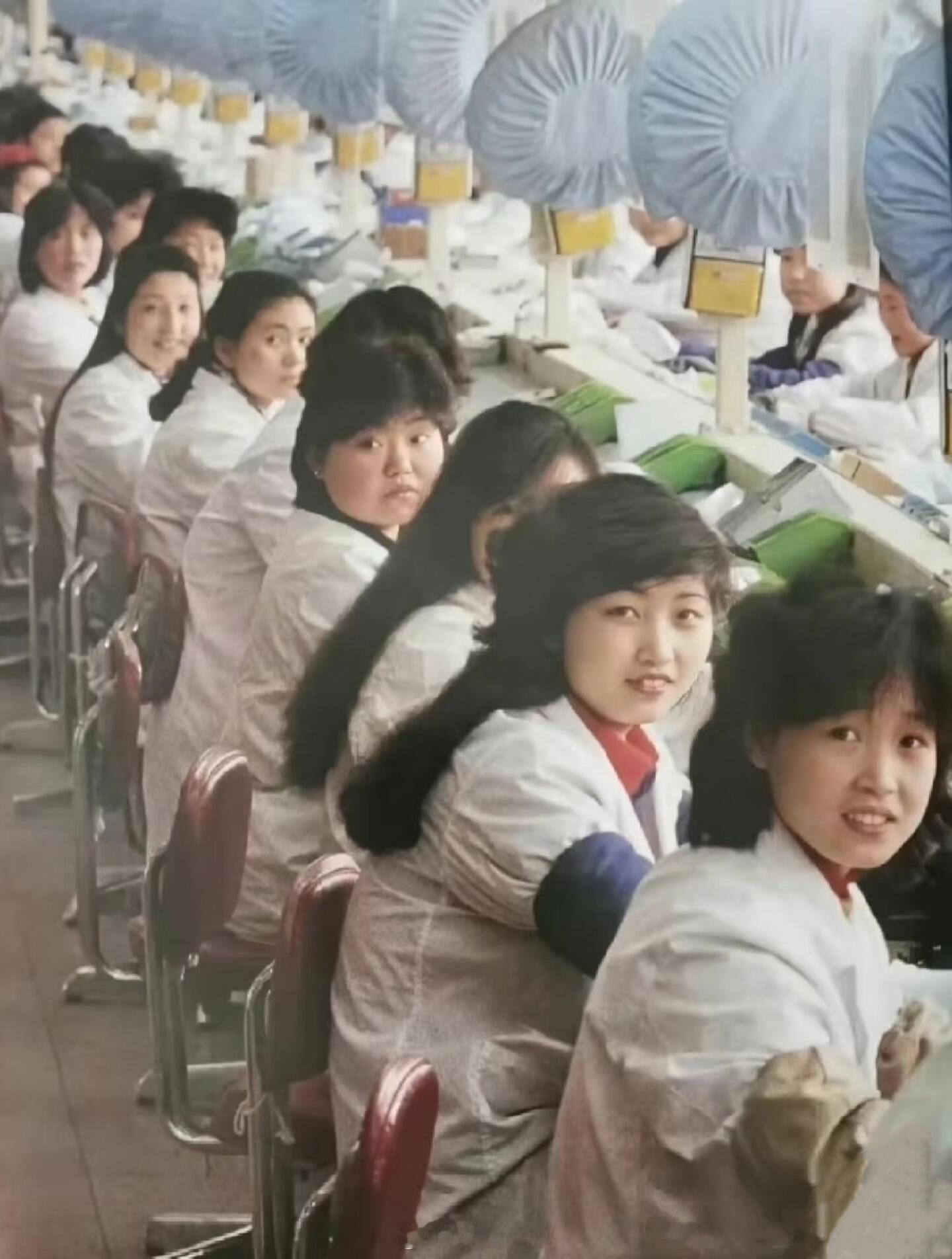 1988年上海工厂女工 