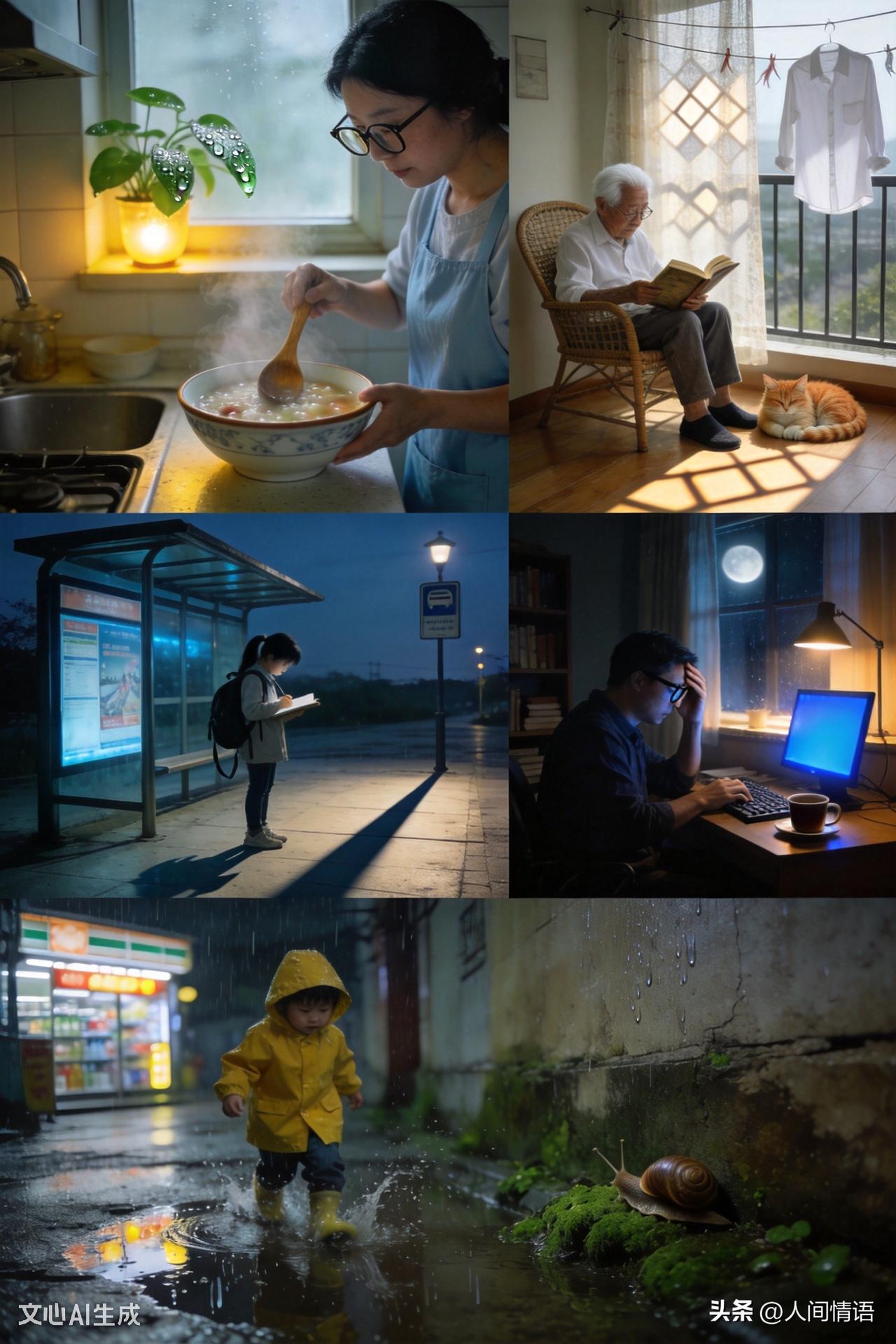 1.半生风雨半生悟
正文：经历过坎坷，才知道平安可贵；体会过离别，才懂得陪伴难得