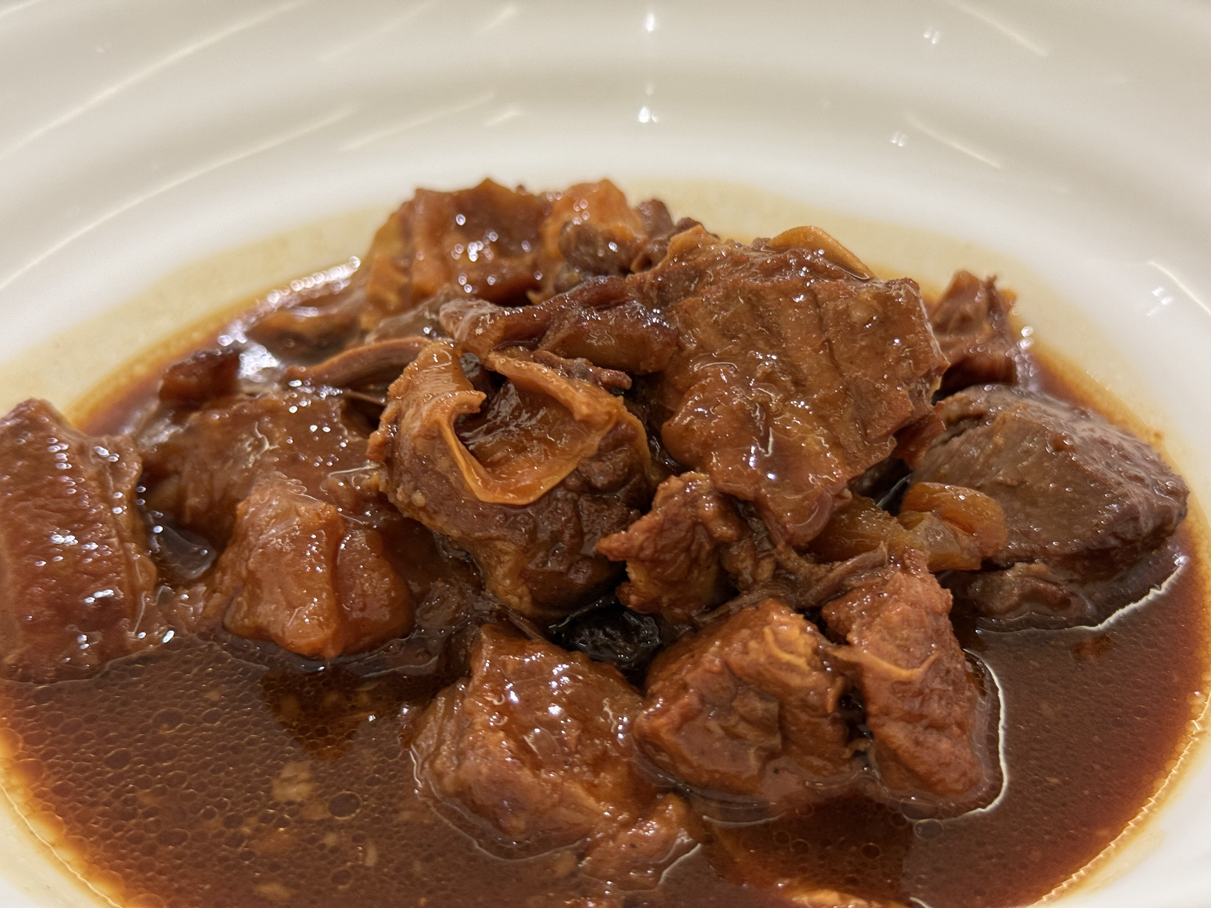 给我来碗牛肉面，但是不要面。 ​​​
