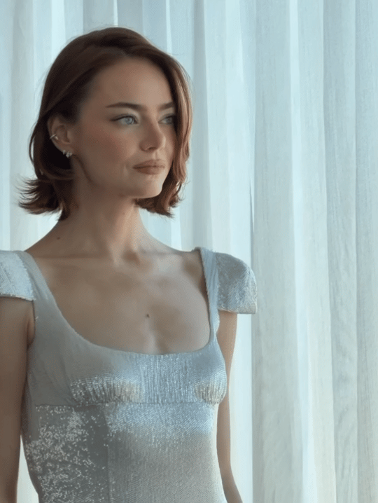 石头姐Emma Stone，奥斯卡幕后写真💄 