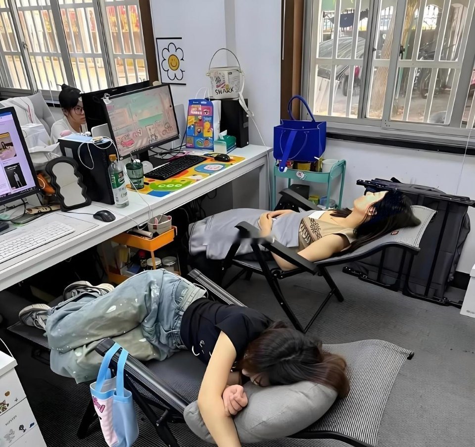 同样是午休 这就是区别 
