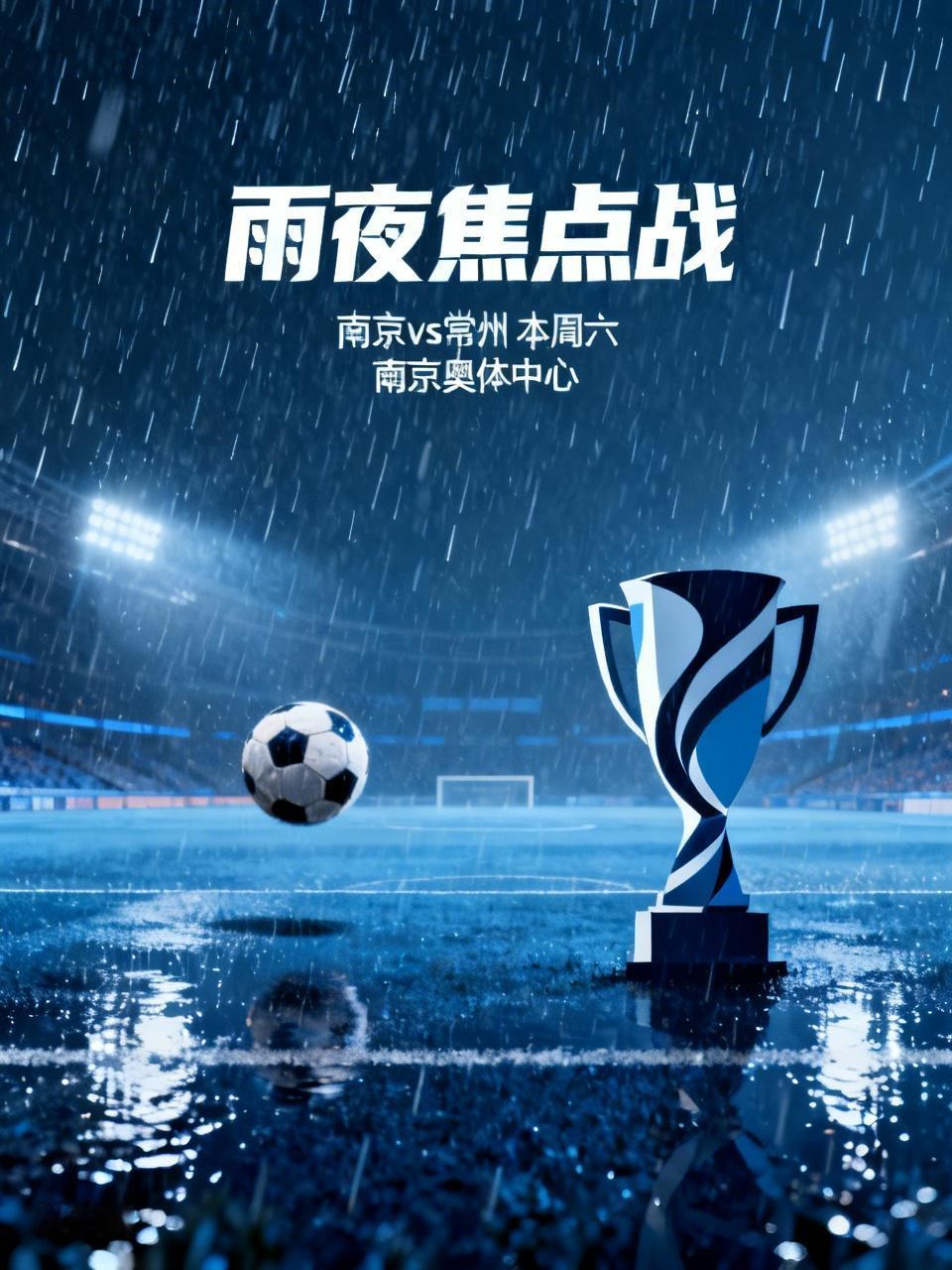 雨夜再临，是复仇火焰重燃，还是主场荣耀延续？
本周六，“苏超”联赛的焦点战将在南