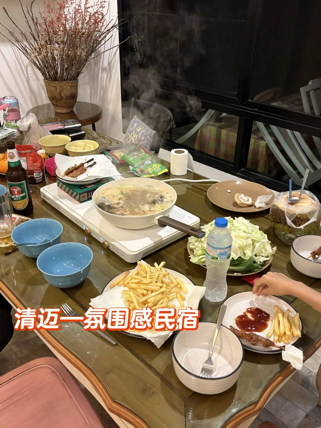 清迈｜民宿火锅也是吃上了