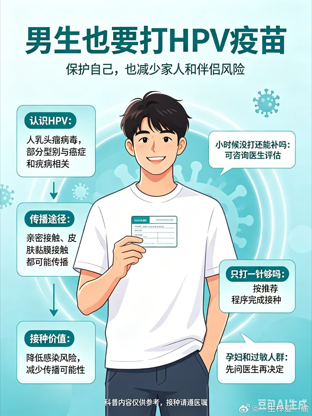 神级扑救 掌控全局男生预防HPV掌控健康赛场 高中生物老师的"课堂延伸"讲"免疫