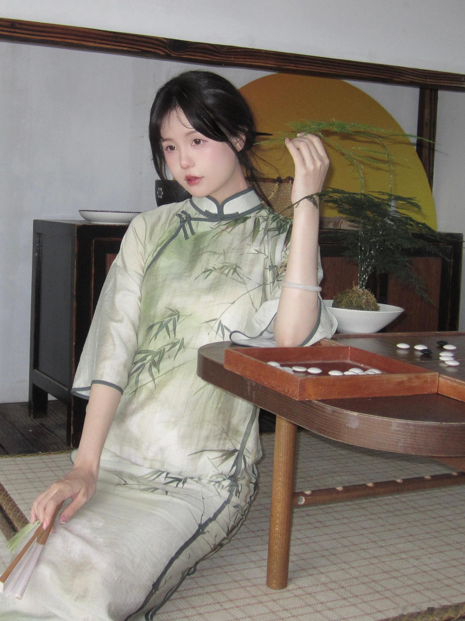 翠影扶疏🎋之前画的饼填上啦 ​​​