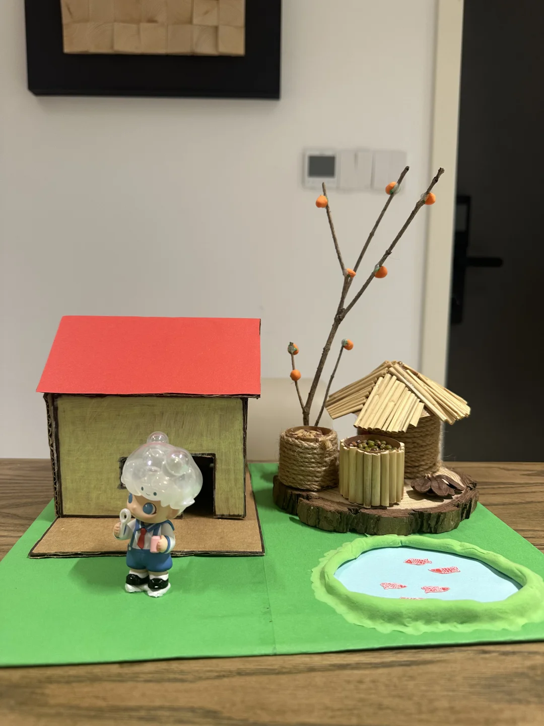 亲子手工制作｜二年级科学课建造小房子