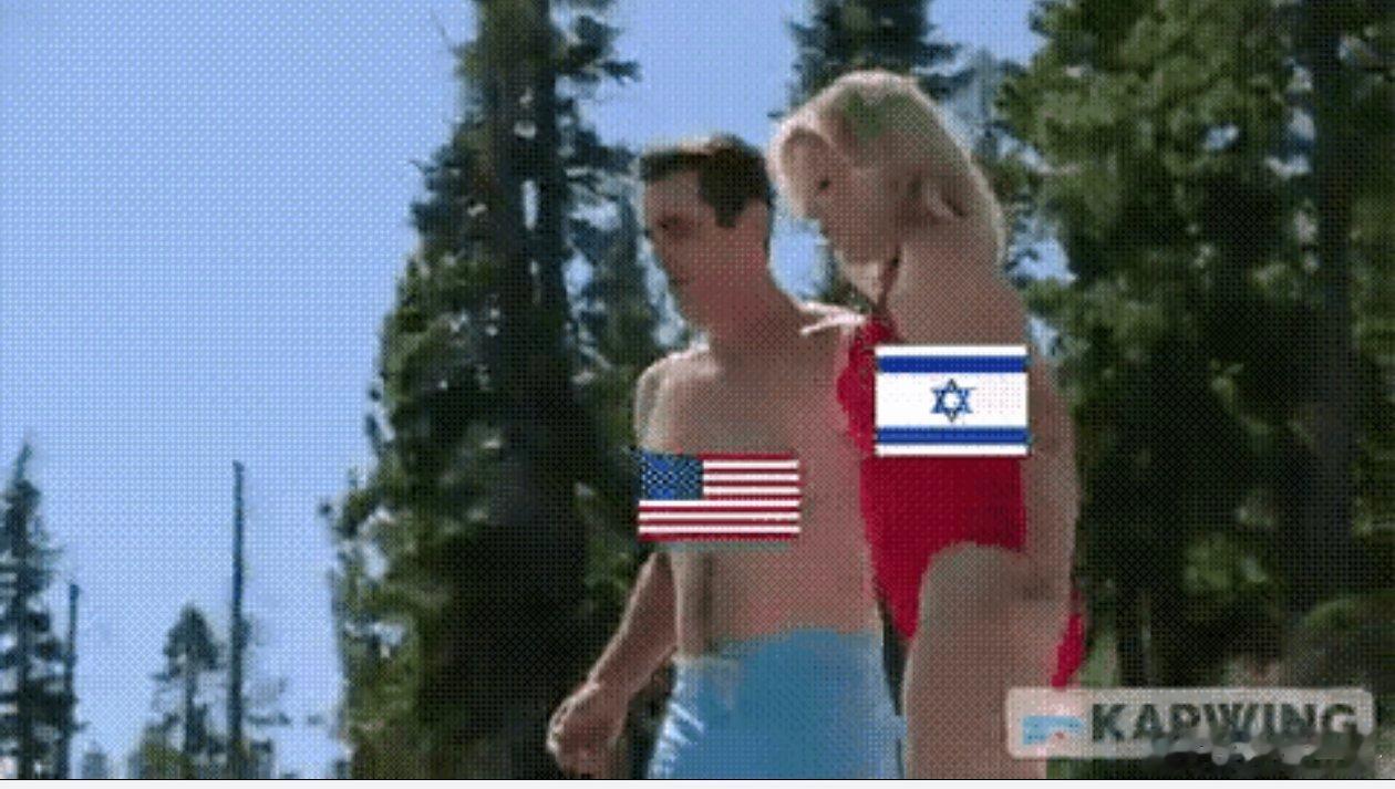 在伊朗多次袭击后，以色列开始流传一个笑话：以色列人多次想把美国拉下悬崖，一起打击