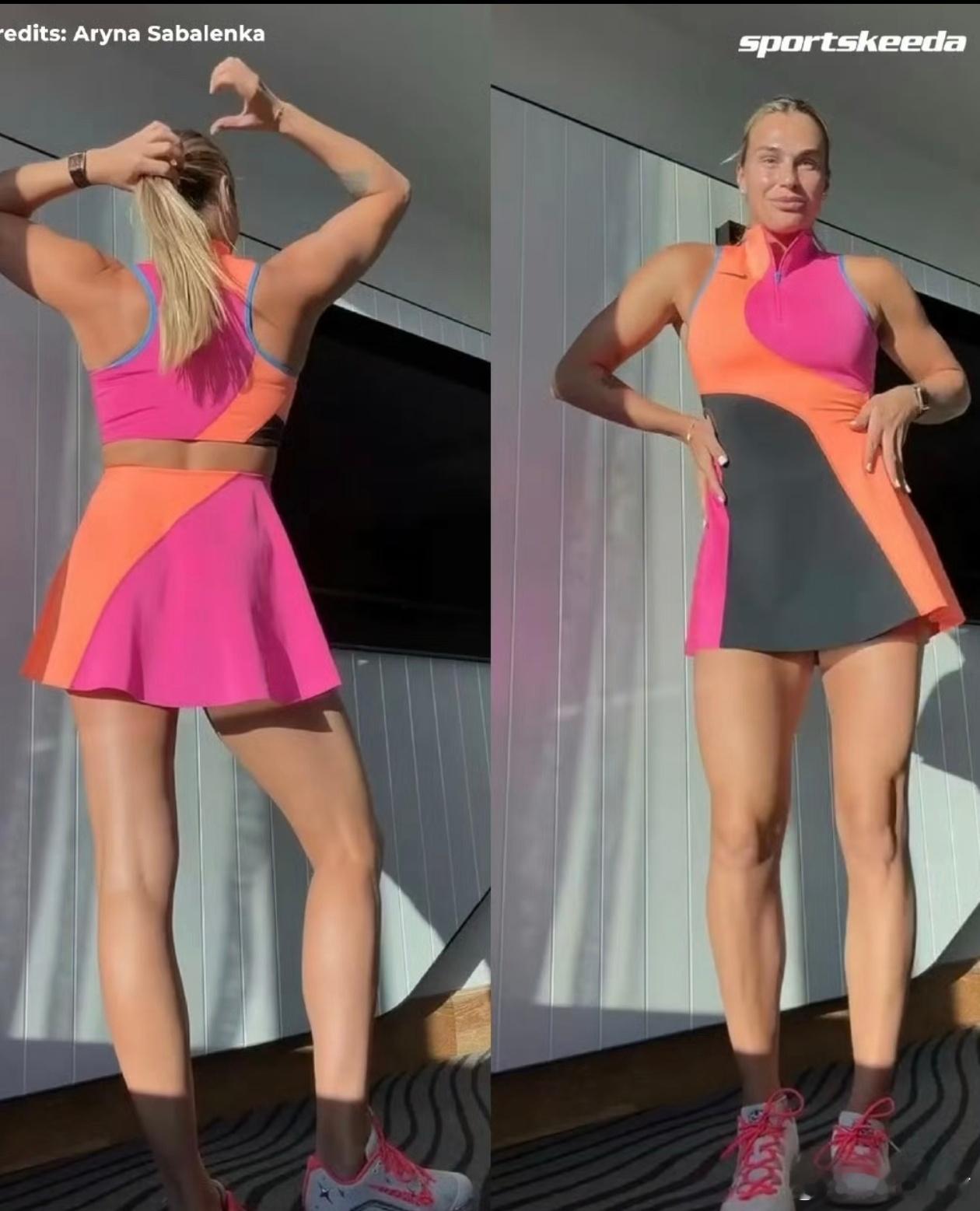 澳网去年的四强斯瓦泰克（丢14局）第一轮6-3  6-4  西尼亚科娃第二轮6-