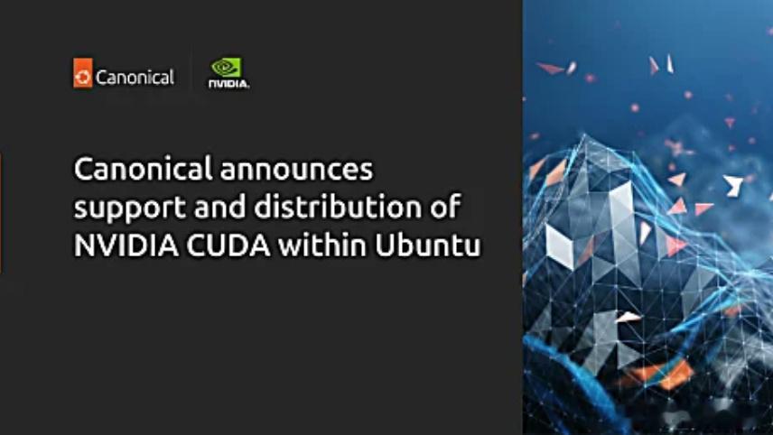 Ubuntu 系统将原生支持英伟达 CUDA，未来一行命令就可安装Ubuntu 