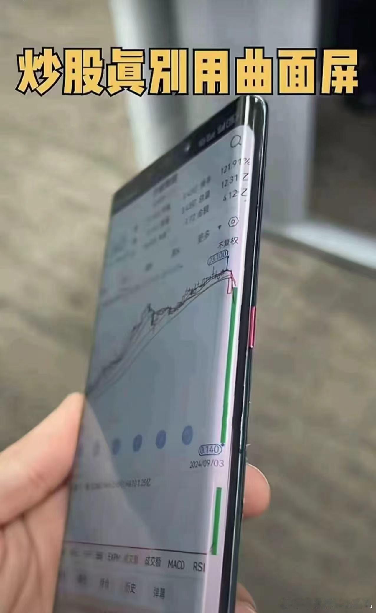 炒股别用曲面屏！！！