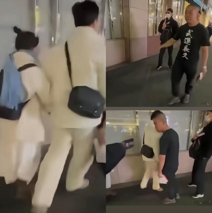 “不听话，这就是后果！”这对中国情侣在大阪旅游，被几个日本人围堵，吓哭了。唉！看