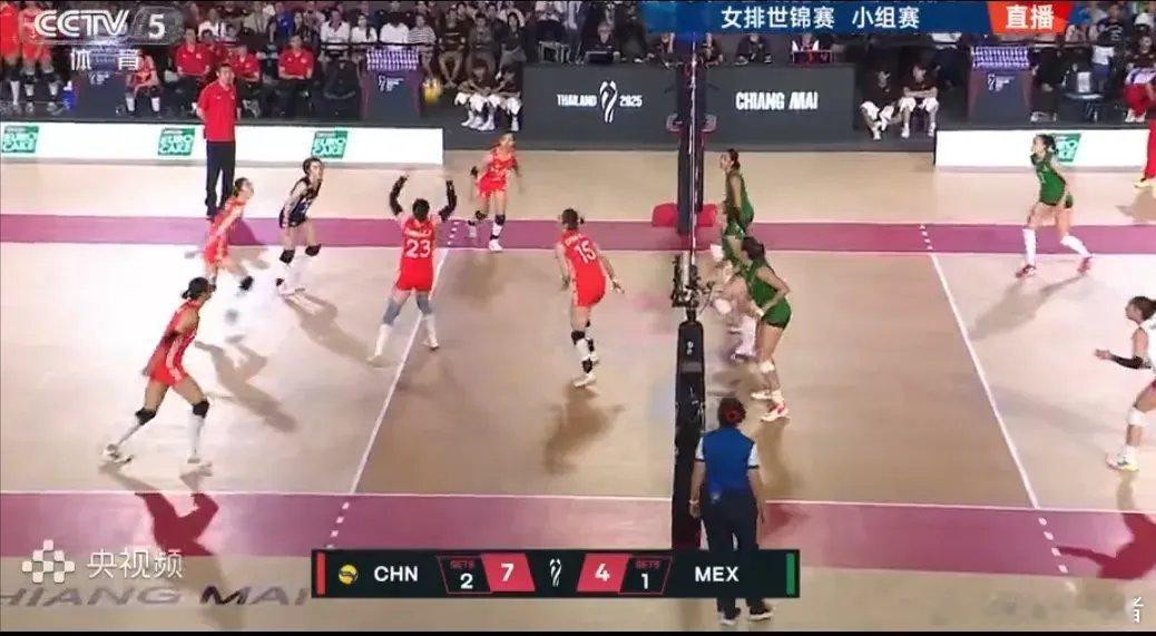 中国女排3比1墨西哥女排中国女排3：1力克墨西哥队，取得世锦赛开门红中国女排今晚