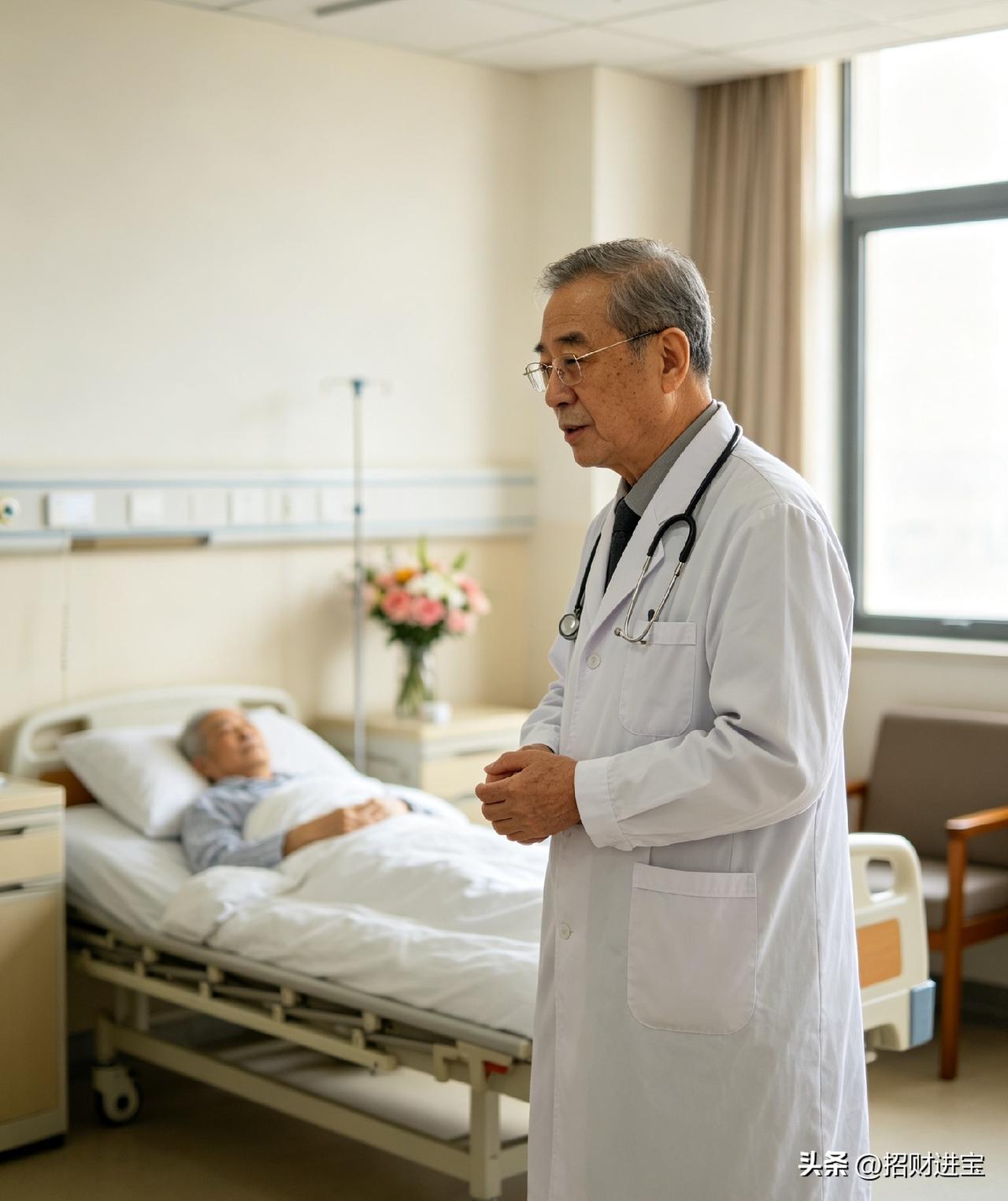 一位主任医师说：
"任何人走时，都会很痛苦，
心脏停止跳动，
呼吸够不上气儿，