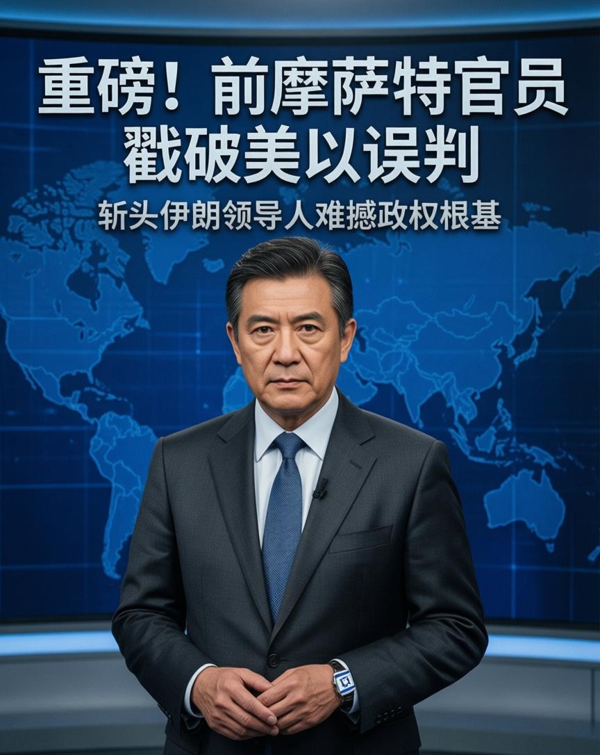 重磅！前摩萨德官员戳破美以误判：斩首伊朗领导人难撼政权根基

据今日俄罗斯3月2