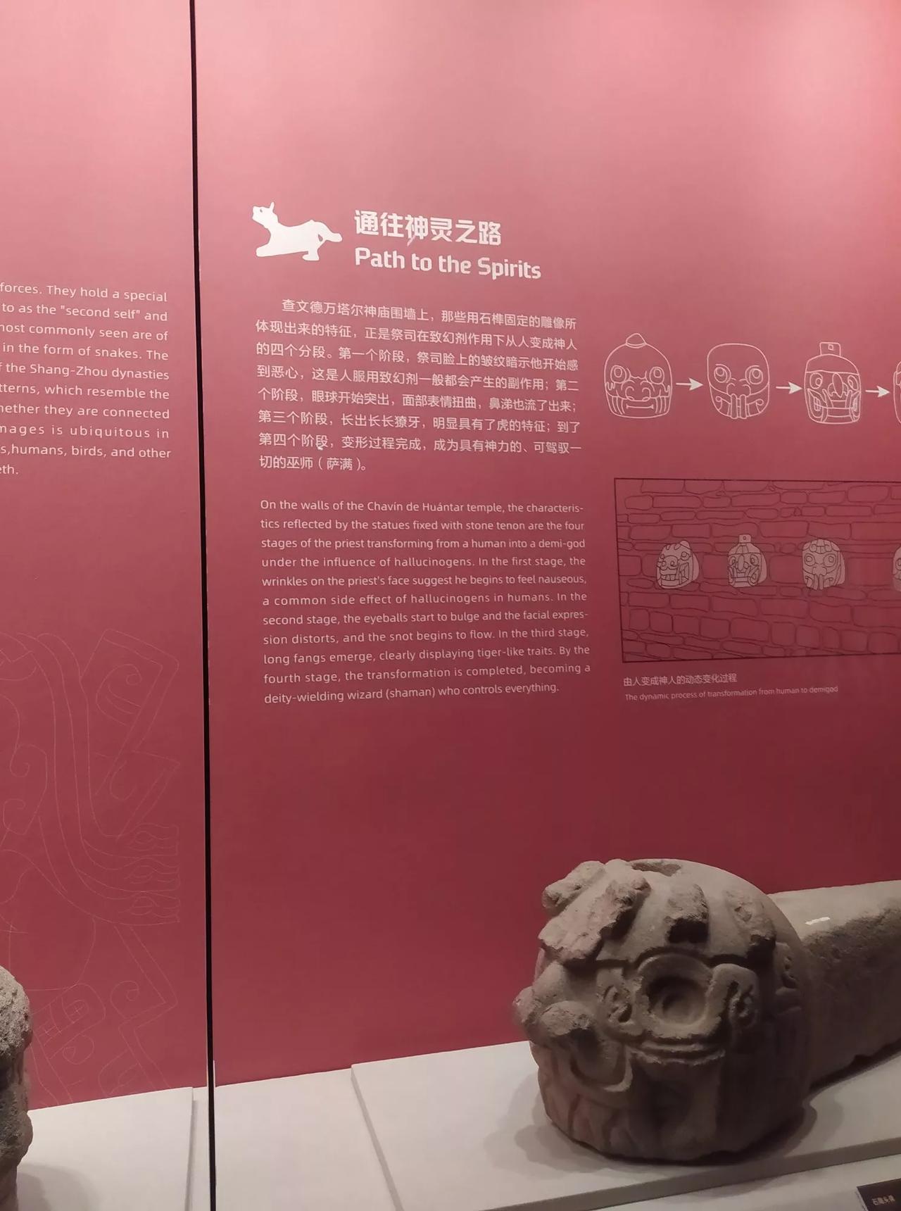 这是我在博物馆拍的相片，印加文化。应该是秘鲁那边的。也就是美洲。大家还记得印加帝
