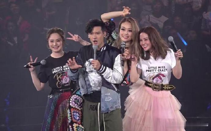 关智斌把容祖儿Twins拽上台 关智斌这波操作太圈粉！香港演唱会唱《死性不改》，