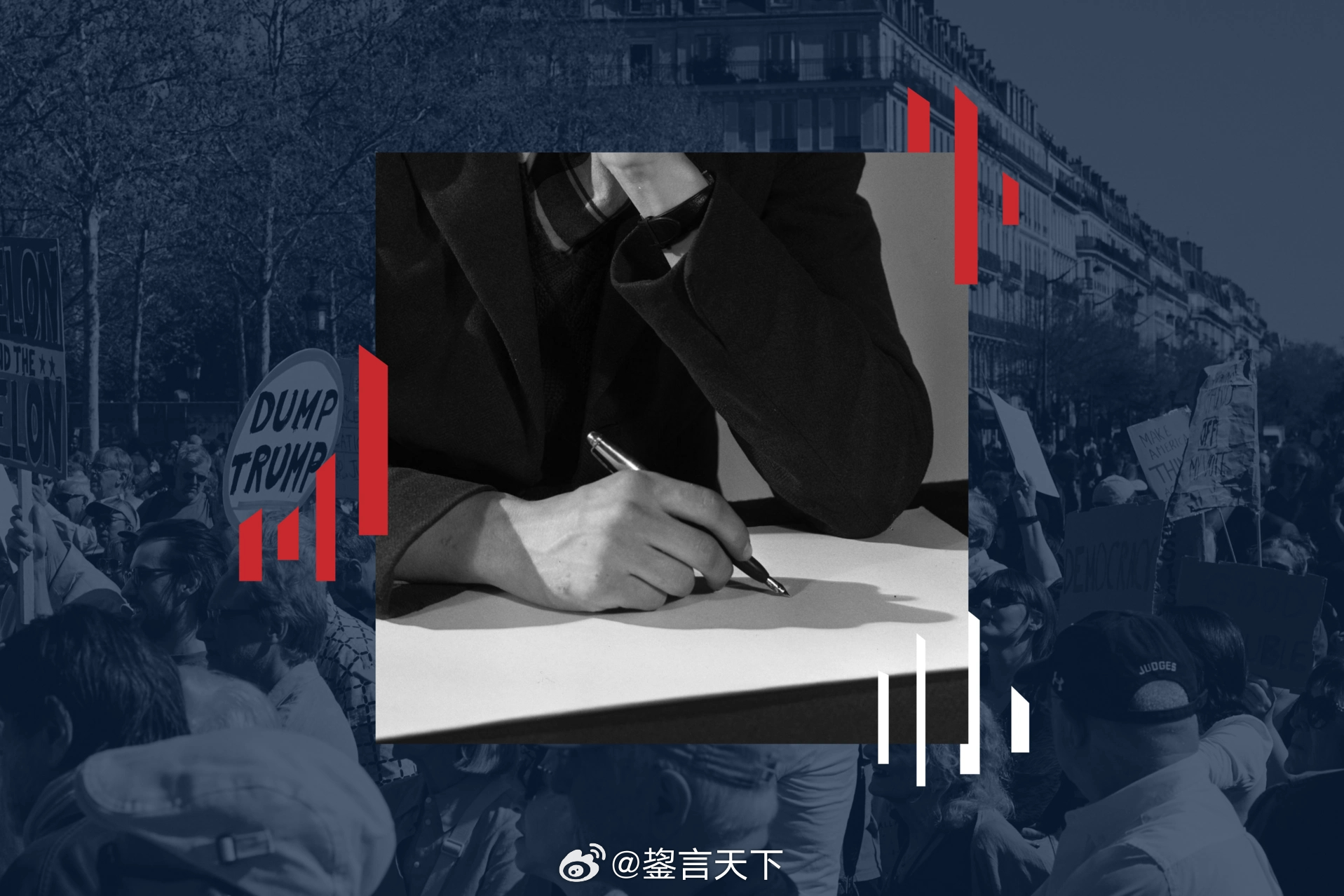 美国人对本国在全球舞台上的表现评价明显高于美国的主要盟友 这篇 POLITICO