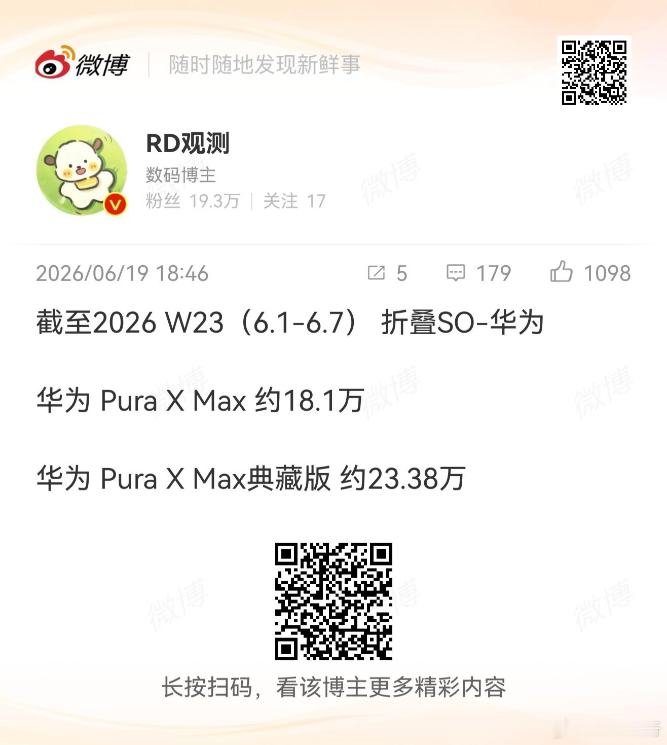 典藏版比普通版卖的还多，另一家的阔折叠不是也快了？销量见分晓 