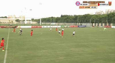 中国U17女足6比0拜仁2026上海明日之星冠军杯小组赛第二轮，中国女足U17以
