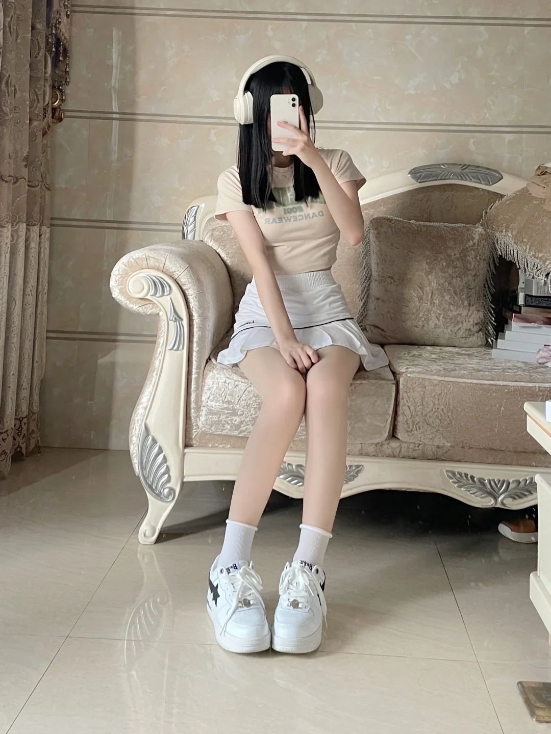 奶呼呼的穿搭