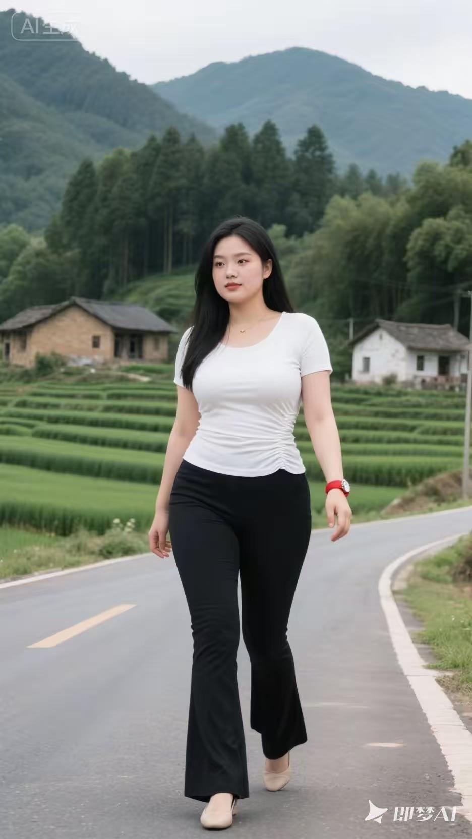 乡径寻幽
缓步乡途沐野光，
清风漫染草木香。
远离尘俗心归静，
尽赏田园自然长。