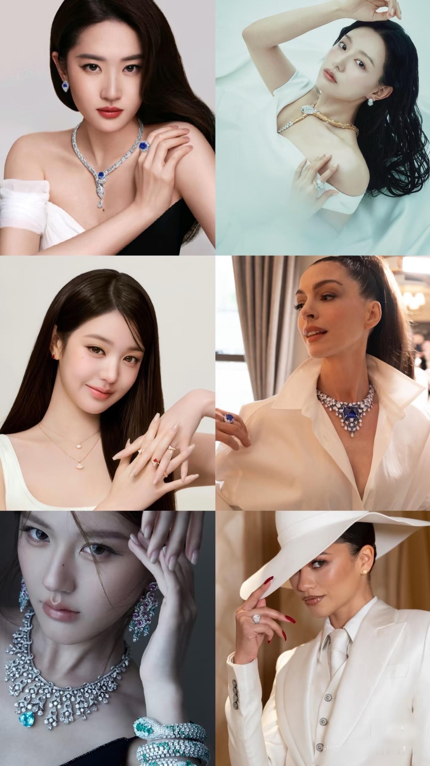 宝格丽颜控实锤美女齐聚一堂 ​​​