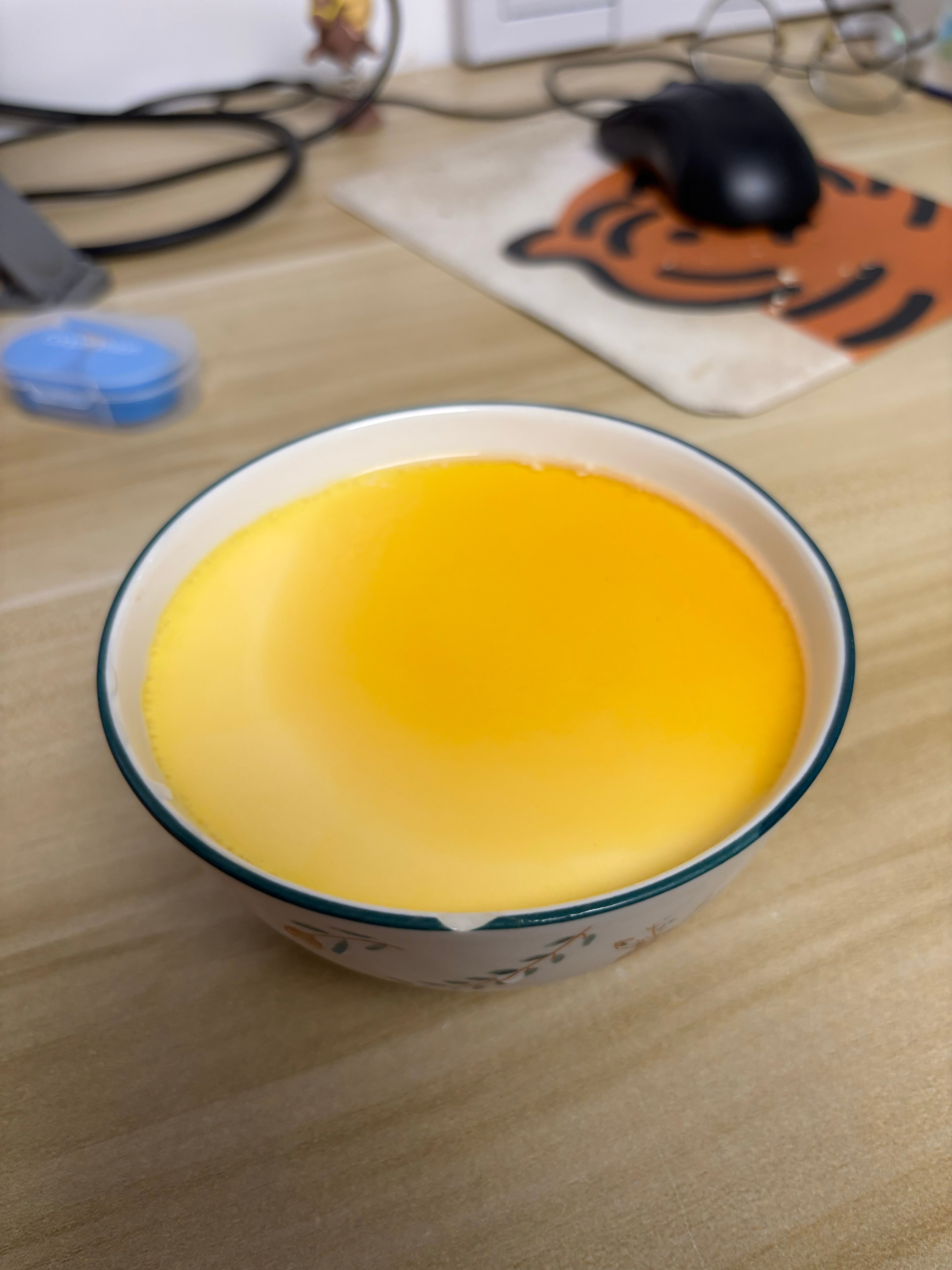 蒸的牛奶布丁，非常美味[捂嘴哭] ​​​