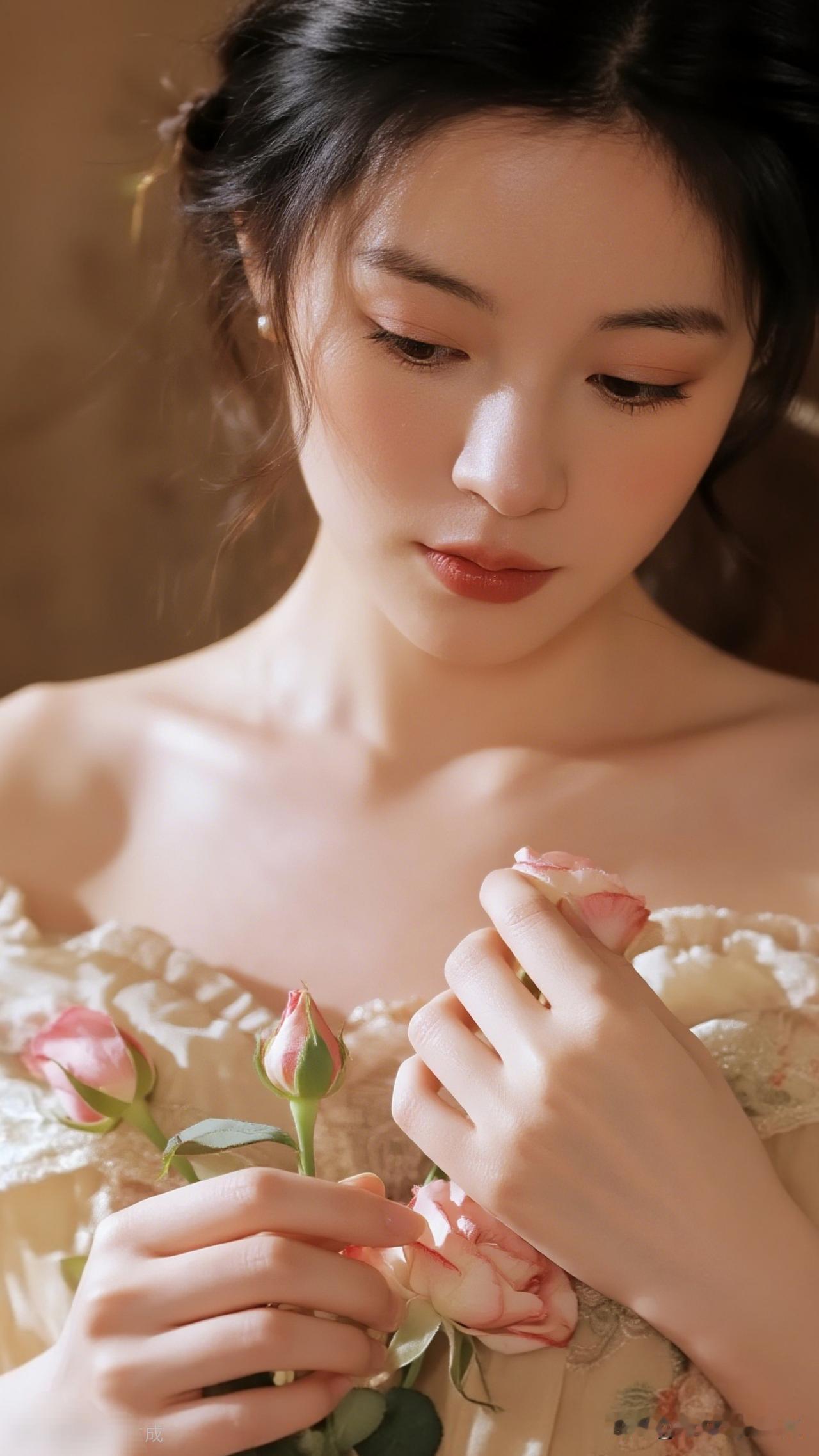 温柔玫瑰，静谧时光，少女心事。为什么长得漂亮却找不到对象