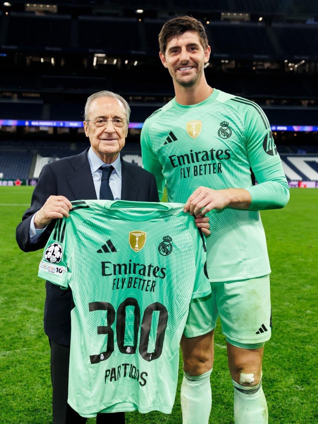 CRonaldo007[超话]库尔图瓦皇马欧冠 🚨300场！🇧🇪裤袜迎来皇