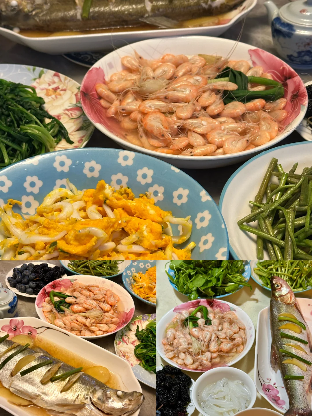 留子春天回到江南的家🍃一桌凑齐太湖三白🐟