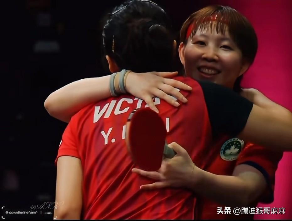 多哈赛场的十年回响：朱雨玲与韩莹的惺惺相惜
 
在2026年多哈冠军赛的半决赛，
