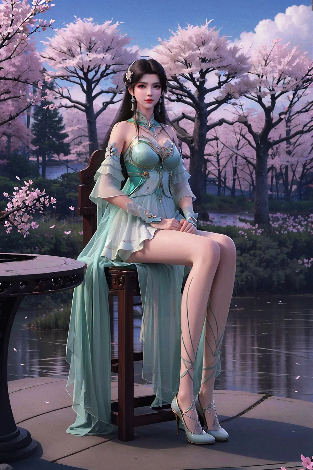 古薰儿 ▷ 高清美图〖长腿美装〗斗破苍穹 