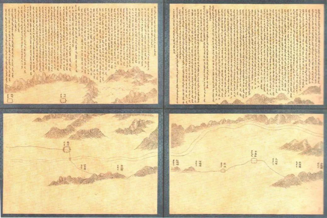 乾隆四十七年绘制的《黄河源图》


黄河是中华民族的母亲河，但自古水患频发，治理