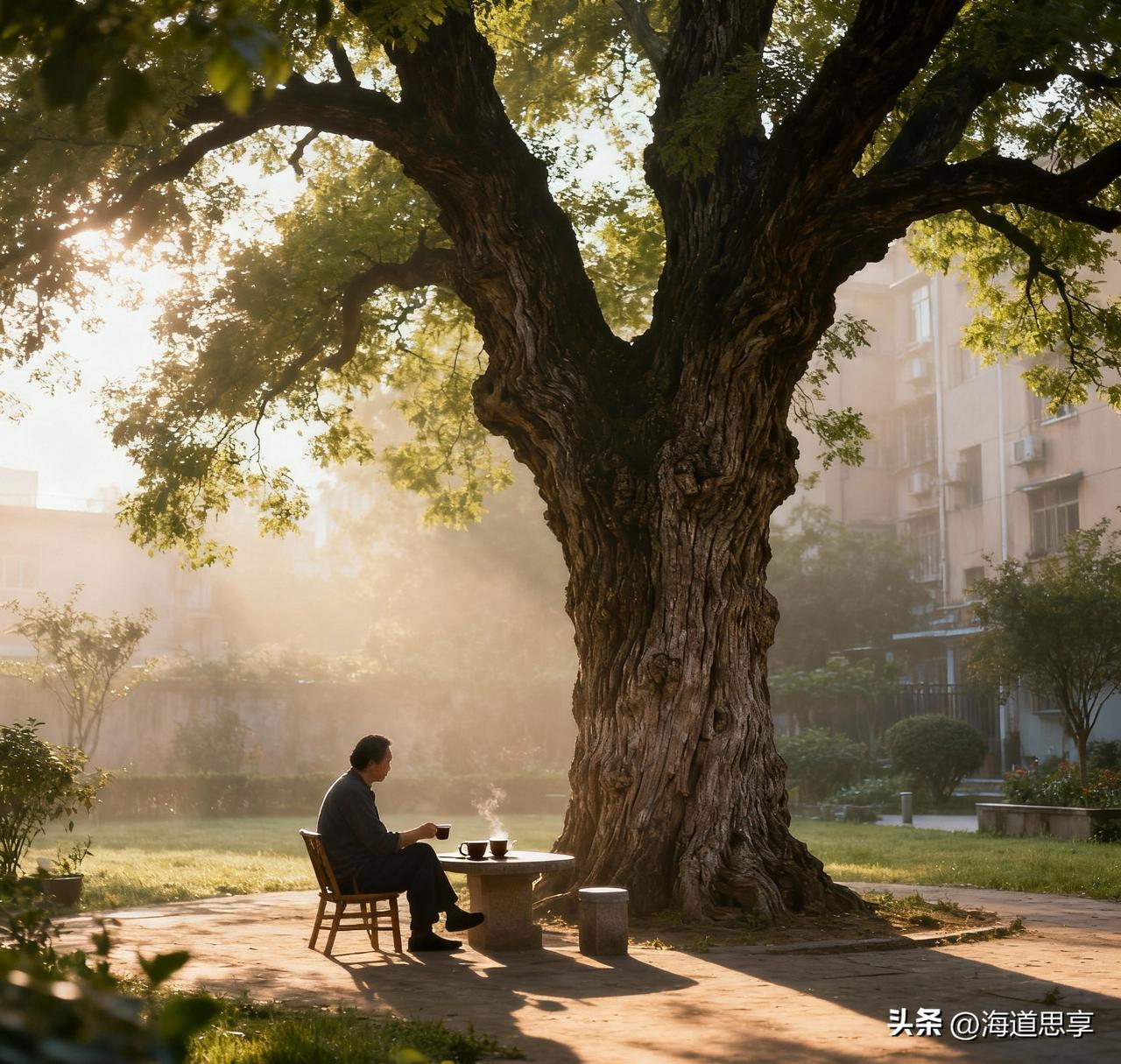知足是什么？看见邻居张大爷每天啃着咸菜配馒头，却总哼着小曲儿。问他咋这么乐呵，他