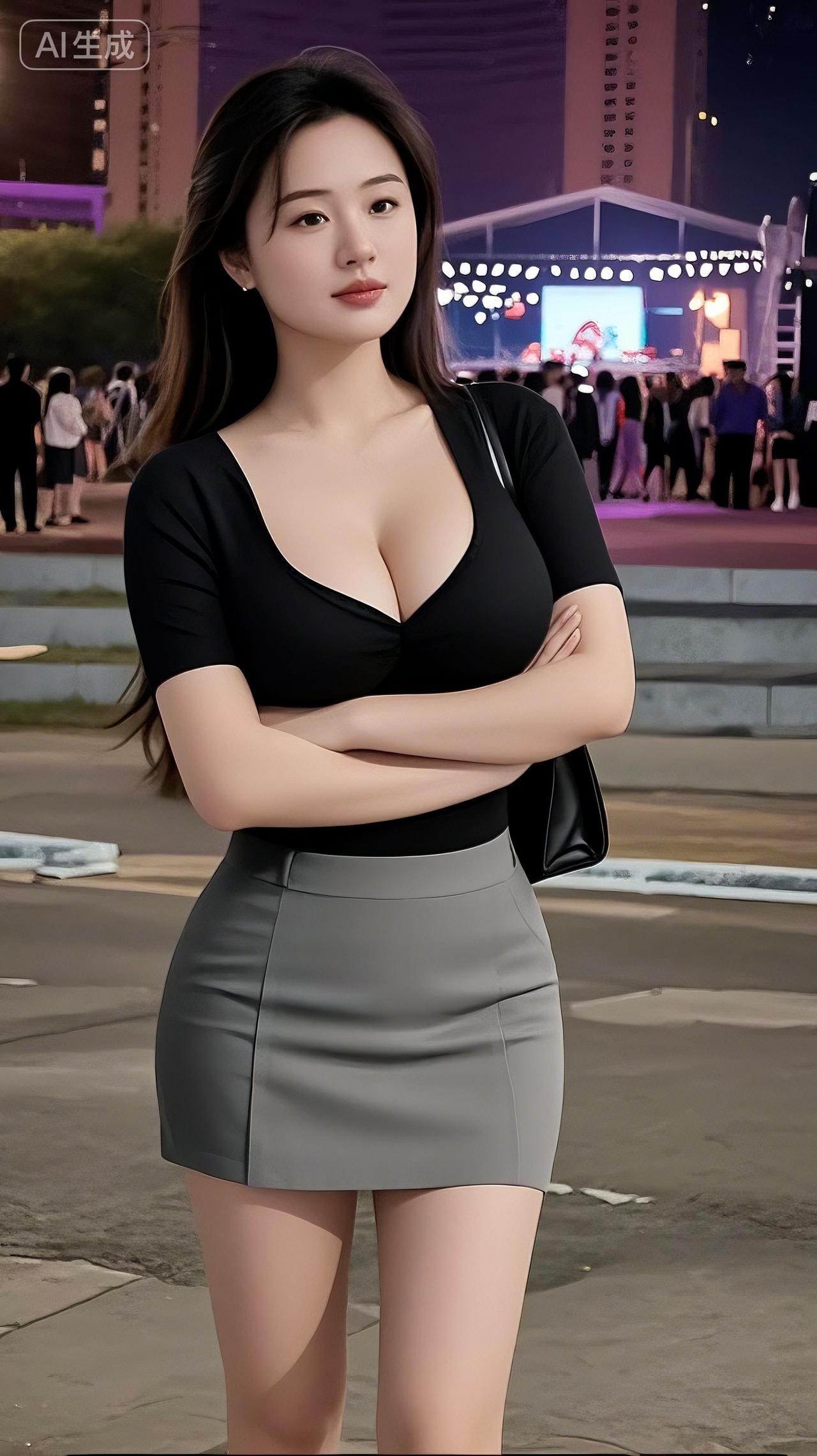 夜影佳人 抖音ai创作