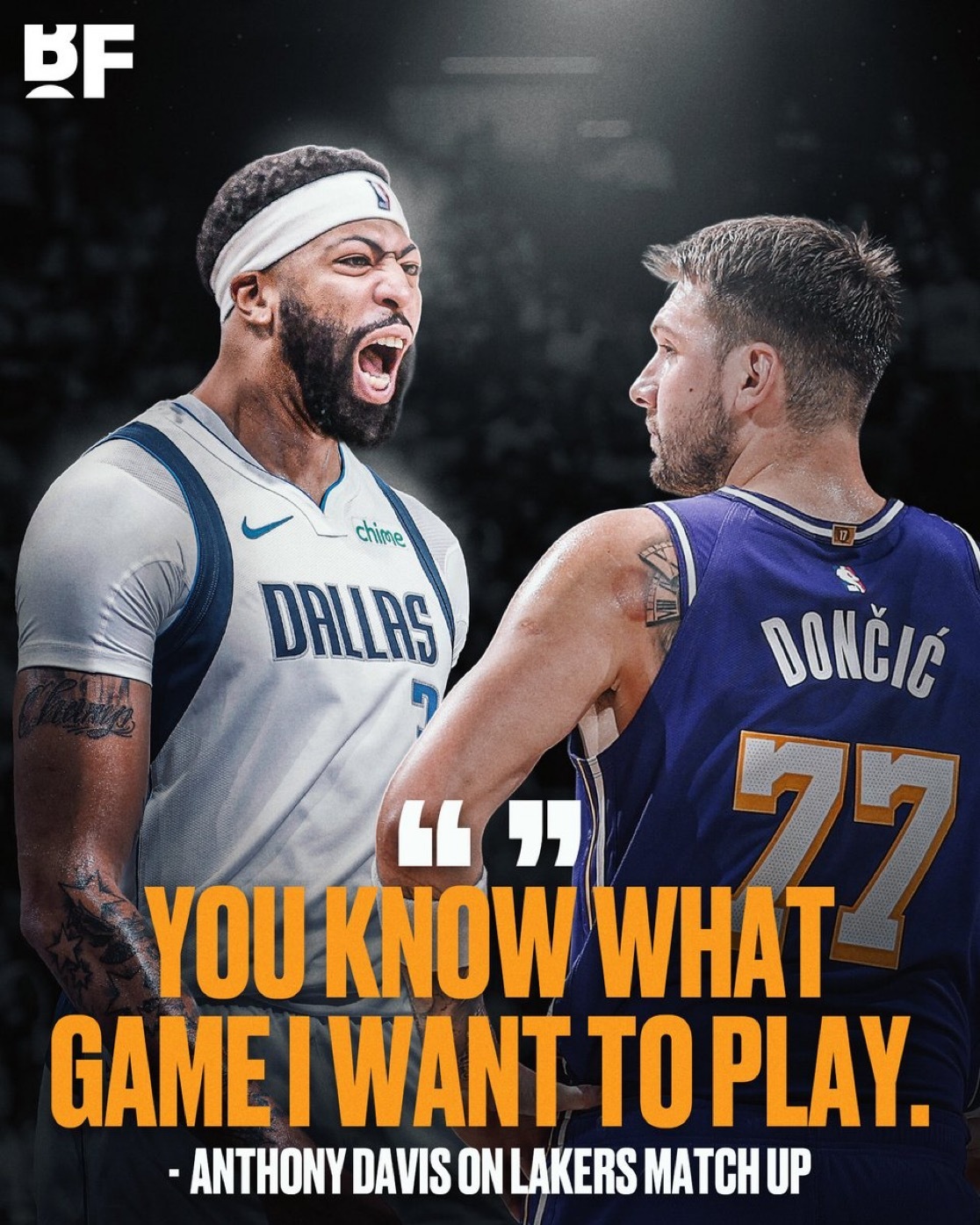 浓眉有望对阵湖人复出安东尼·戴维斯谈可能在对阵湖人的比赛中复出：“你知道我想做什