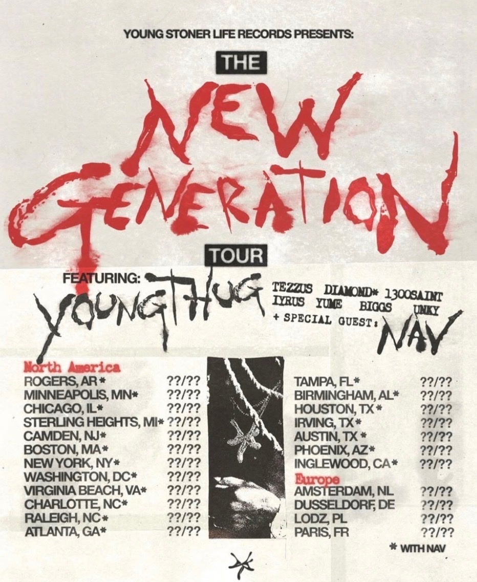 YSL 🐍 新一代巡回演唱会 🇺🇸 🇪🇺 THE NEW GENERA