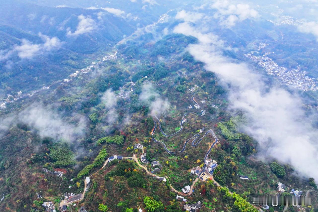 《皖南上丰花果山福地》皖南美景黟县 徽南美景 歙县岔口美景 视觉享受光影体验 方