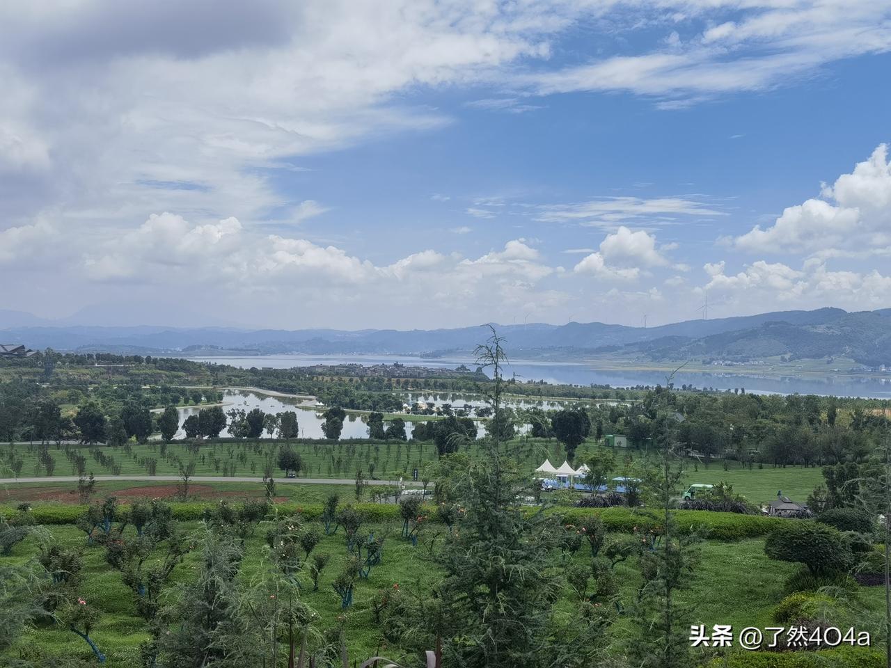 夏日生活打卡季炎炎夏日，蓝天如洗，白云悠悠，仿佛一幅动人的画卷，让人心旷神怡。